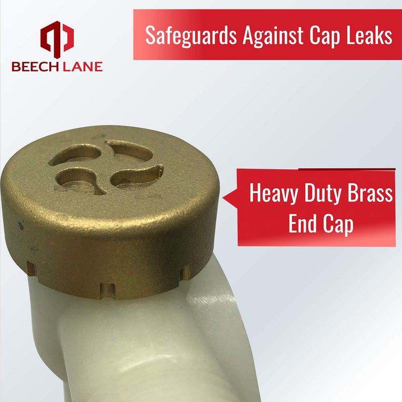 Beech Lane RV Upgraded Toilet Water Valve for Dometic Sealand EcoVac Vacuflush Pedal Flush Toilets, Brass Cap For Leak Resistance, High Performance in Freezing Conditions, Replaces 385314349 - Image 2